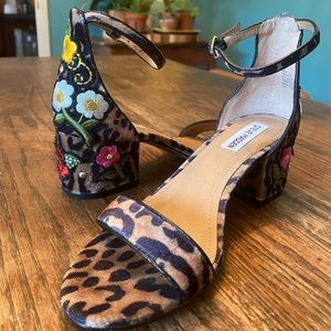 🔥Leopard Print Embroidered Heels🔥